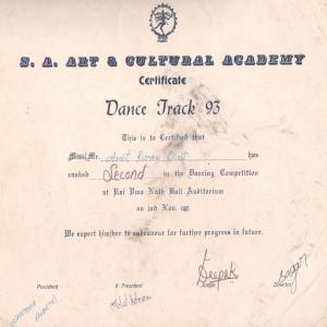 Amit Dixit certificate